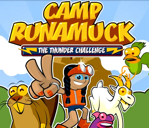 Camp Runamuck - The Thunder Challenge logo