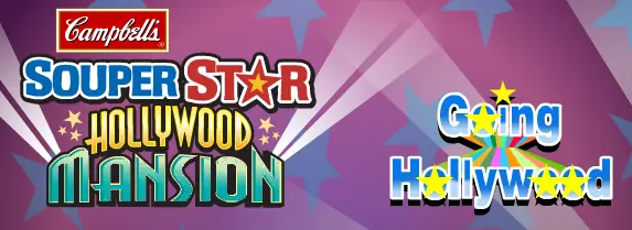 Campbell's SouperStar Hollywood Mansion: Going Hollywood logo