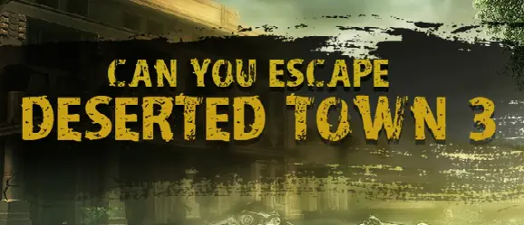 Can You Escape Deserted Town 3 logo