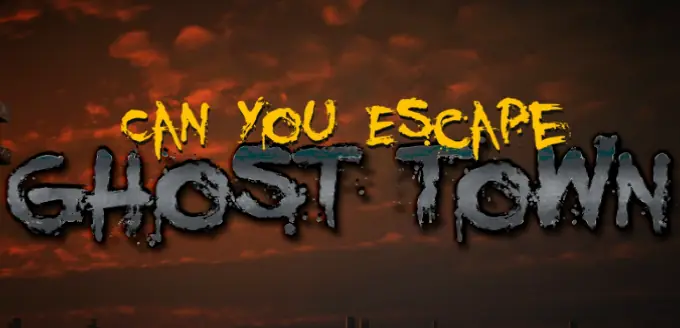 Can You Escape Ghost Town logo