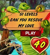 Can You Rescue My Love Level 40 logo
