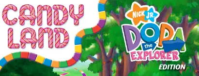 Candy Land - Dora the Explorer Edition logo
