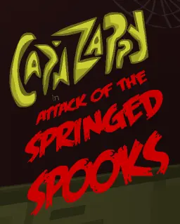Capn Zappy and the Springed Spooks logo