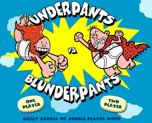 Captain Underpants Vs Captain Blunderpants logo