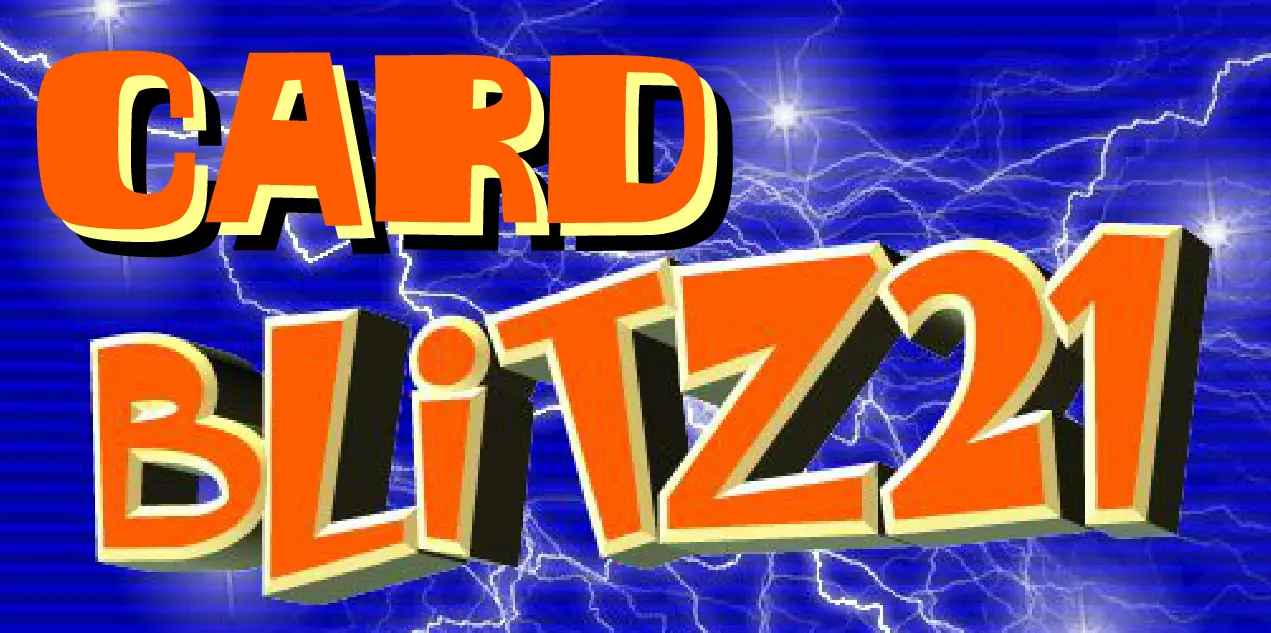 Card Blitz 21 logo