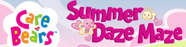 Care Bears Summer Daze Maze logo