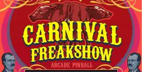 Carnival Freakshow Arcade Pinball logo