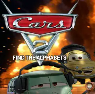 Cars 2 - Find the Alphabets logo