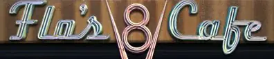 Cars: Flo's V8 Cafe logo