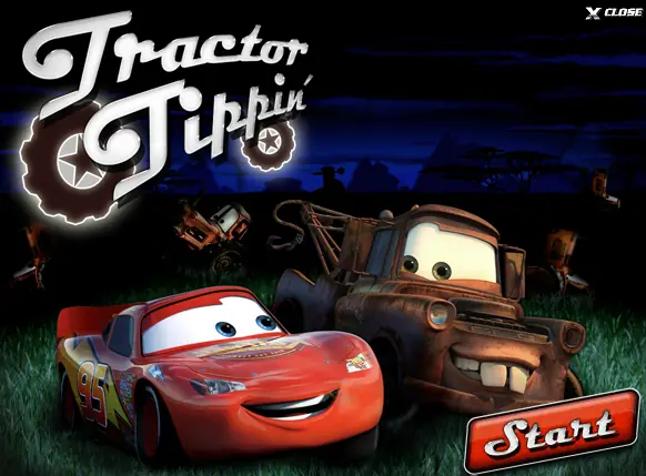 Cars: Tractor Tipping logo