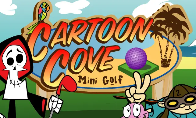Cartoon Cove Mini Golf logo