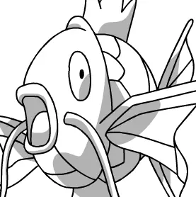 Cartoon Network Coloring: Magikarp logo