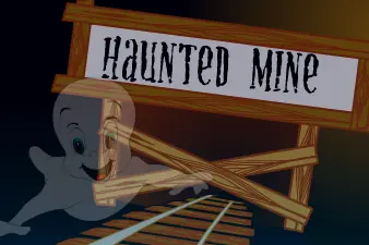 Casper the Friendly Ghost: Haunted Mine logo