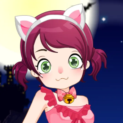 Cat Girl Dress Up Game logo
