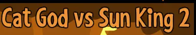 Cat God vs Sun King 2 logo