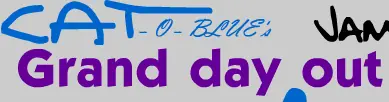 Cat-O-Blue's Grand Day Out logo