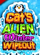 Cat's Alien Winter Wipeout logo
