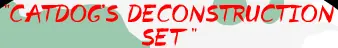 CatDog's Deconstruction Set logo