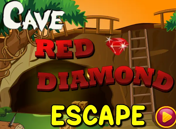 Cave Red Diamond Escape logo
