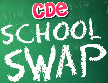 CDE School Swap logo