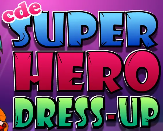 CDE Super Hero Dress-Up logo