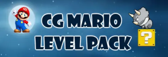 CG Mario Level Pack logo