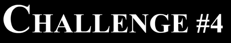 Challenge #4 logo