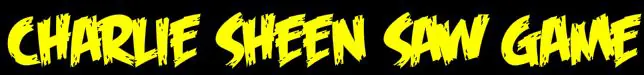 Charlie Sheen Saw Game logo