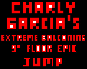 Charly Garcia´s Extreme Balconing 9' Floor Epic Jump logo