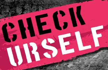 Check Urself logo