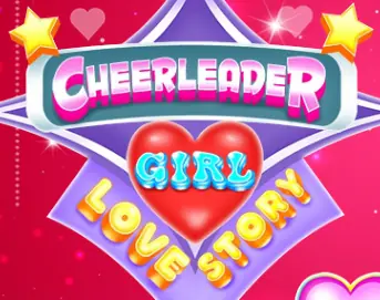 Cheerleader Girl Love Story logo