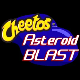 Cheetos Asteroid BLAST logo