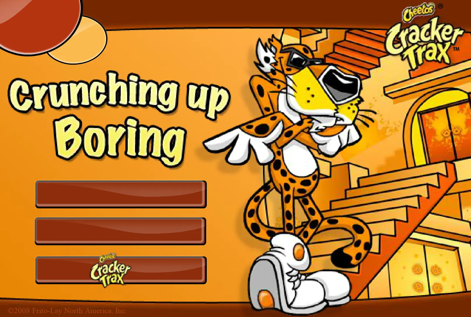 Cheetos Crunching Up Boring logo