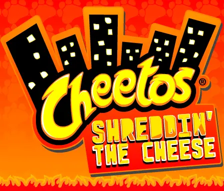 Cheetos Shreddin' the Cheese logo