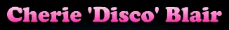 Cherie "Disco" Blair logo