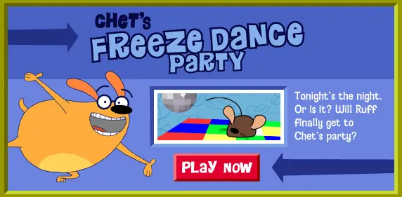 Chet's Freeze Dance Party logo