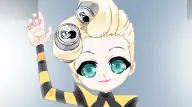 Chibi Lady Gaga logo