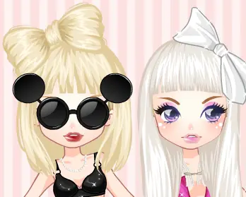 Chibi Lady Gaga logo