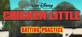 Chicken Little: Batting Practice logo