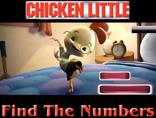Chicken Little - Find the Numbers logo