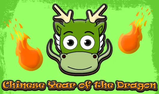 Chinese Year of the Dragon logo