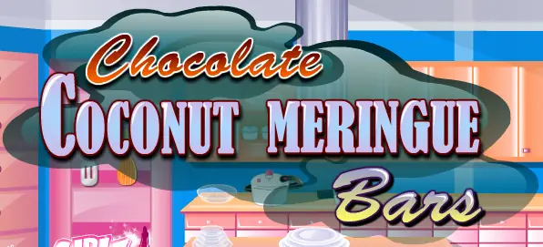 Chocolate Coconut Meringue Bars logo