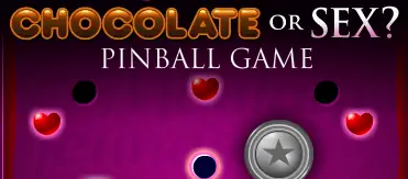 Chocolate or Sex? Pinball Game logo
