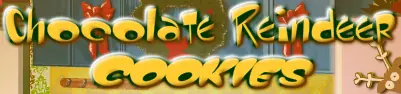 Chocolate Reindeer Cookies logo