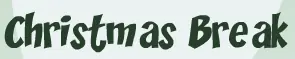 Christmas Break logo