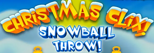 Christmas Clix! Snowball Throw! logo