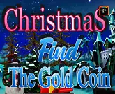 Christmas Find The Gold Coin logo