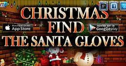 Christmas Find The Santa Gloves logo