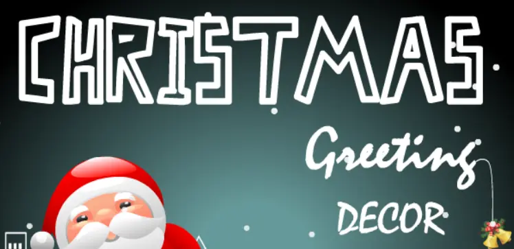 Christmas Greeting Decor logo