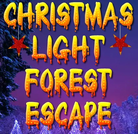 Christmas Light Forest Escape logo